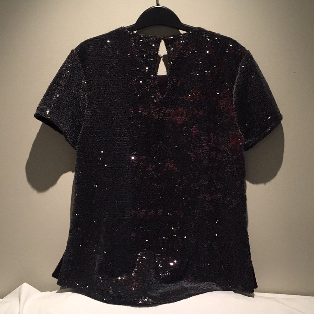 Michael Stars. Black sparkle top NWT - Picture 4 of 5